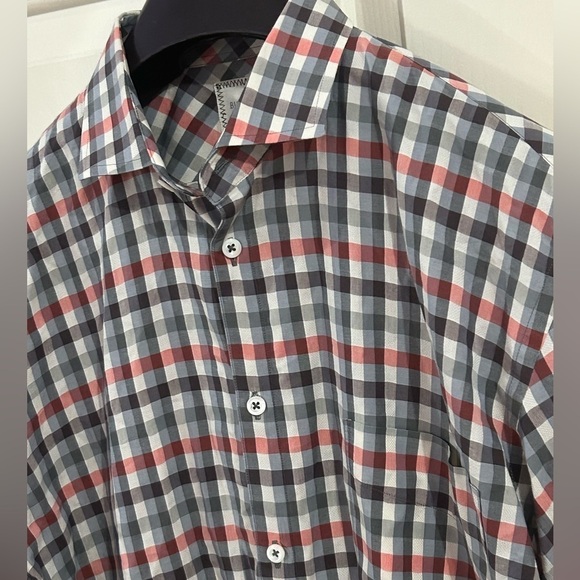 Billy Reid Men’s Medium Slim Cut Long Sleeve Button Down Shirt - Picture 3 of 8